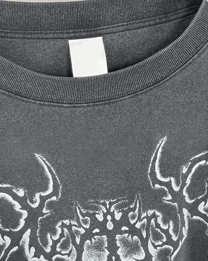 Graphic Oversized Long Sleeve T-shirt