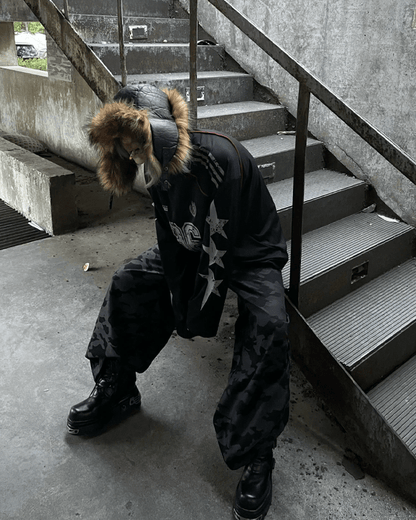 Vintage 96 Print Long Sleeve Streetwear Jersey
