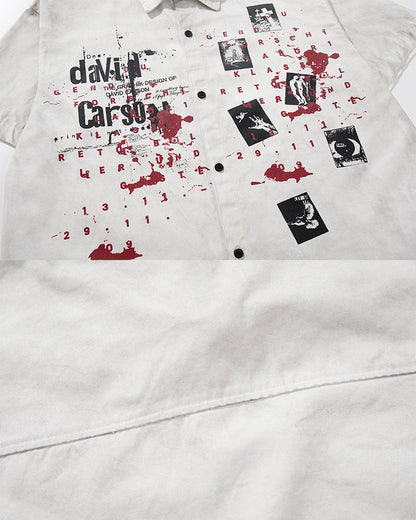 New American Wasteland Style Short Sleeve Shirt