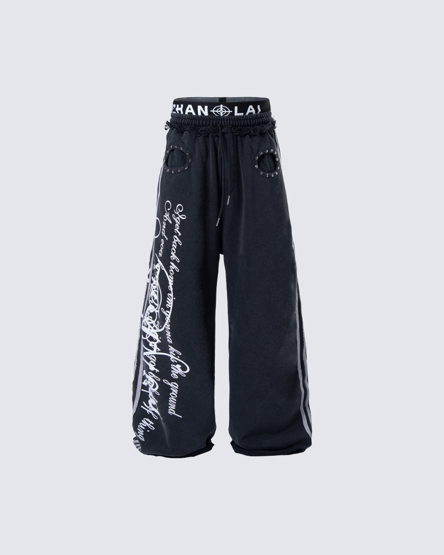 High-Street Casual Hip-Hop Pants
