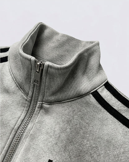 Vintage New Zip-Up Number Track Jacket