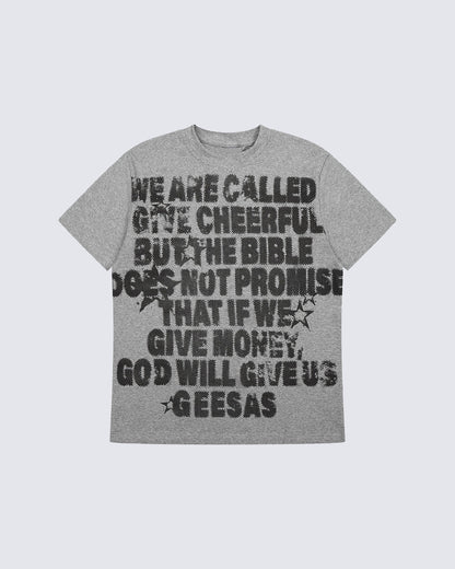 Hip-Hop Letter Print Short Sleeve T-Shirt New