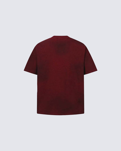 Vintage Dirty Spray Graphic Short Sleeve