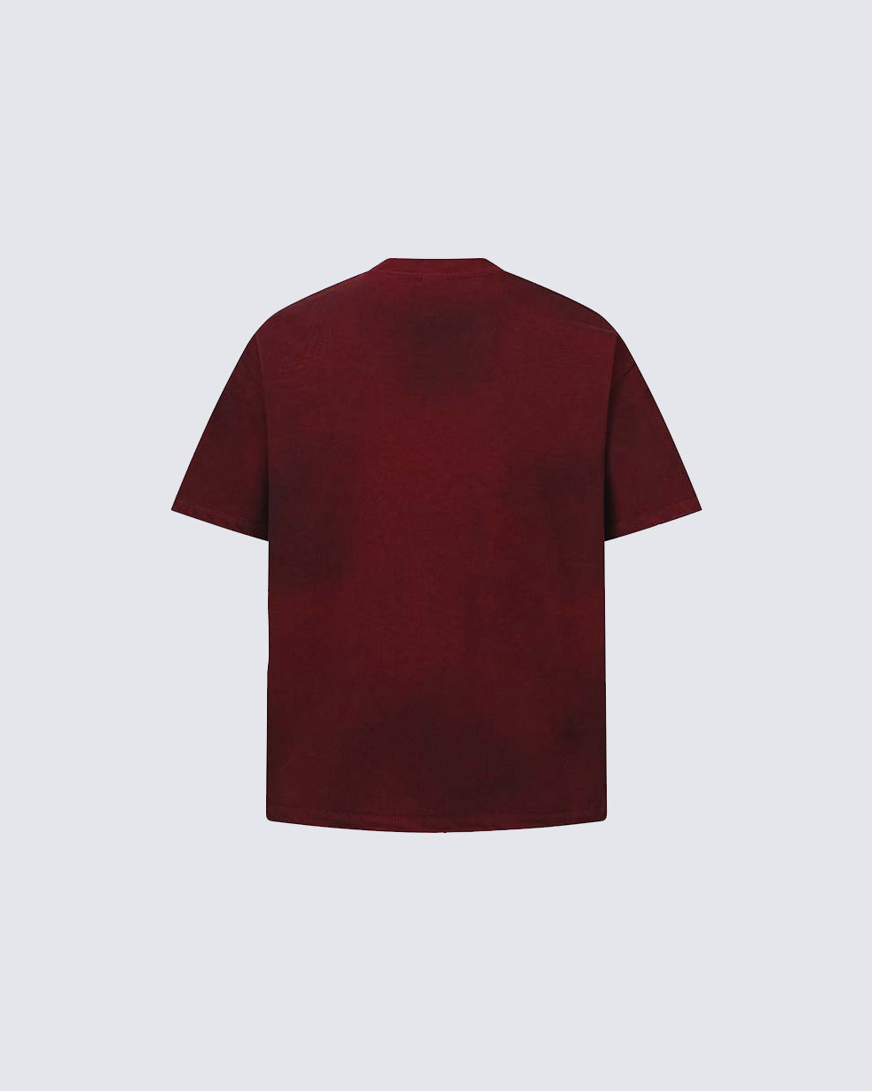 Vintage Dirty Spray Graphic Short Sleeve