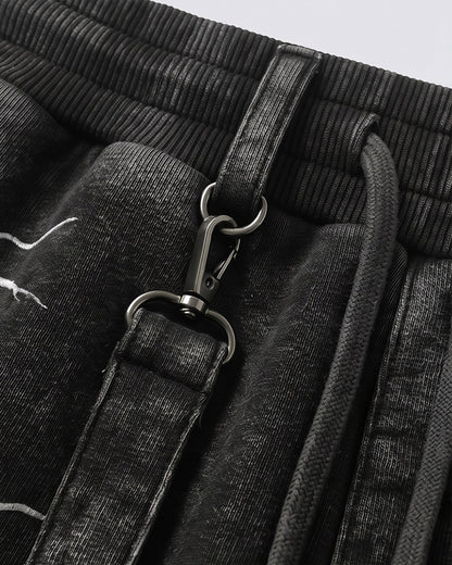 LIGHTNING Series | New Strap Wide-Leg Shorts