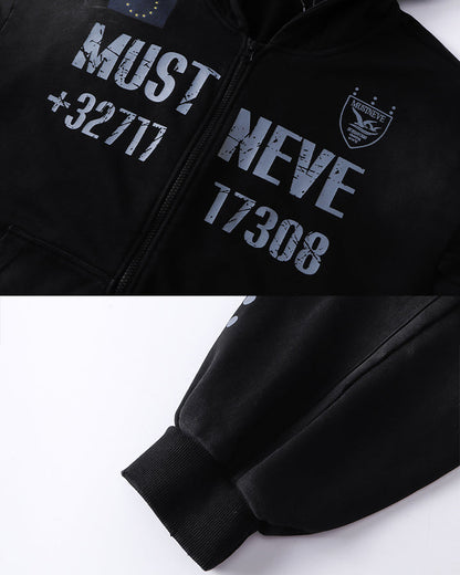 New Wasteland Dirty Wash Hooded Zip Sweatshirt