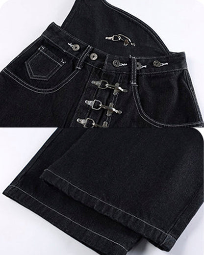 American Detachable 3-Way Strap Overalls
