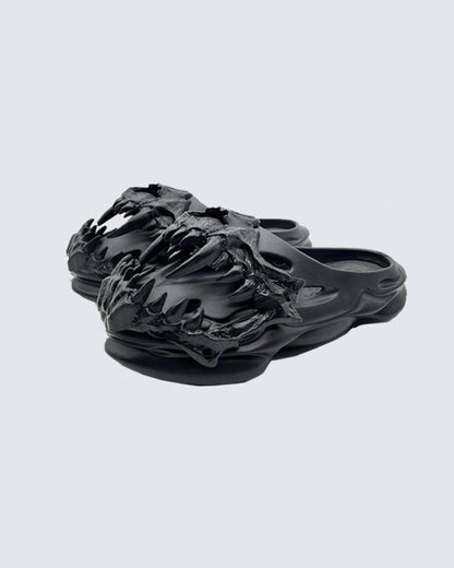 Gothic Dragon Skull EVA Slide Sandals