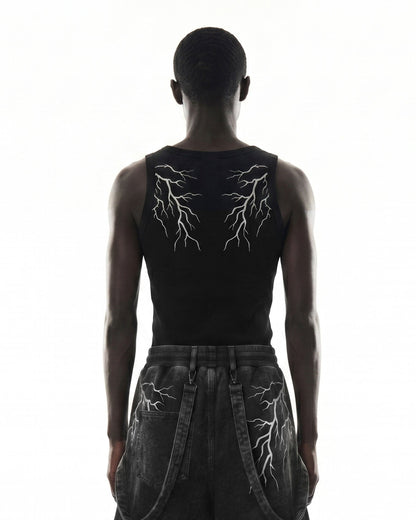 LIGHTNING Series | Street Style Ribbed Tank Top