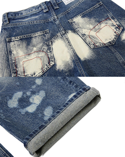 American Punk Metal Blade Denim Pants