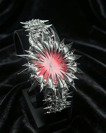 Alien Dark Knight Dragon Scale Spiked Watch