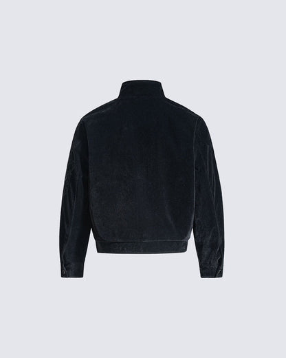 Autumn Winter Embroidered Knight Niche Jacket