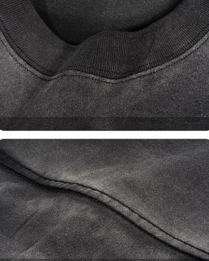 Boxy Sprayed Cotton Tee