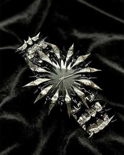 Alien Dark Knight Dragon Scale Spiked Watch