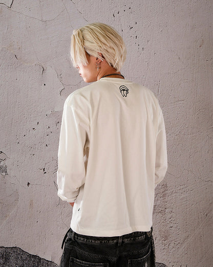 American Street Style Cotton Crewneck Sweatshirt