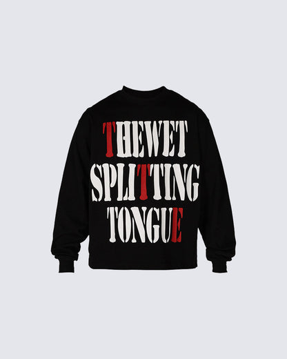 American Street Style Cotton Crewneck Sweatshirt