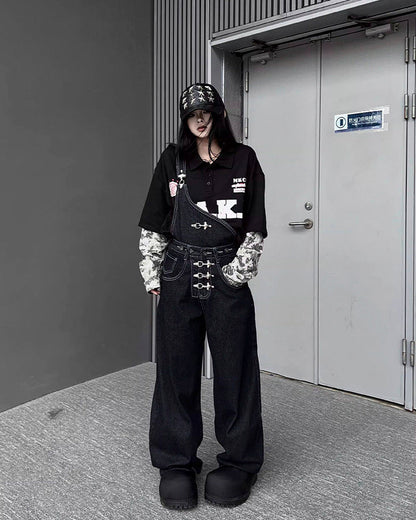 American Detachable 3-Way Strap Overalls