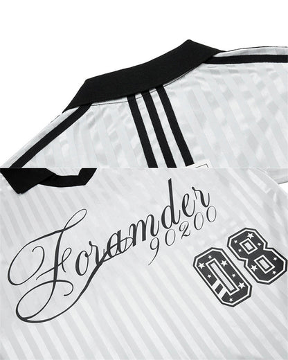 New Striped Polo Jersey T-Shirt