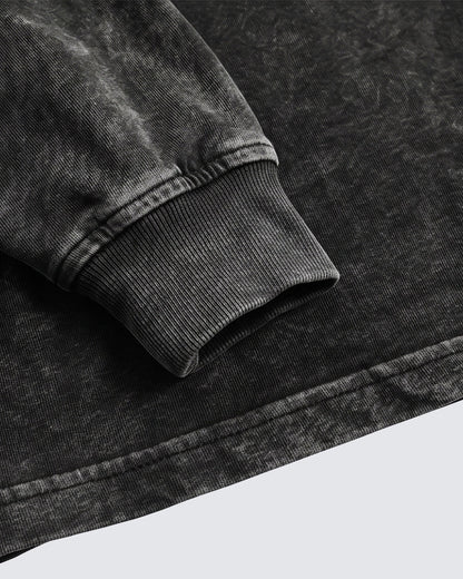 LIGHTNING Series | Washed Layered Long Sleeve T-Shirt