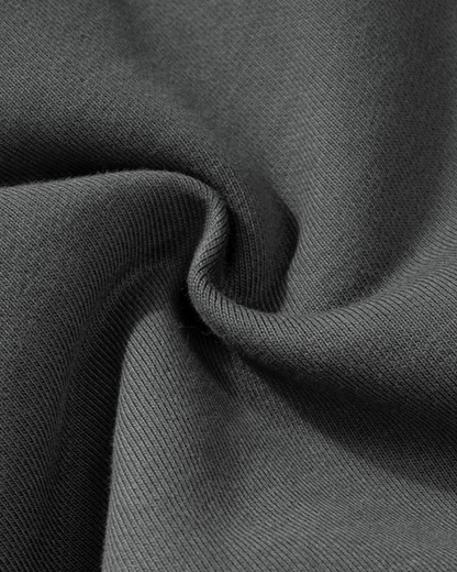 Minimal Zipper Detail Street Shorts
