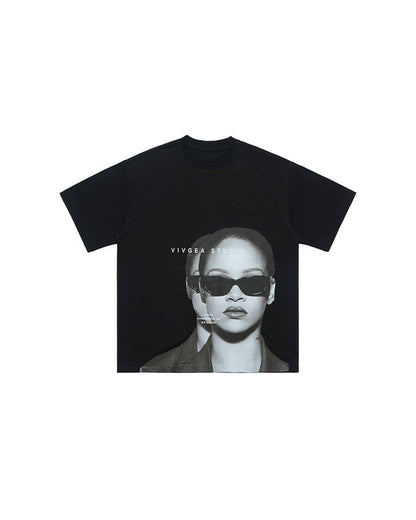 New Wasteland Style Graphic T-Shirt