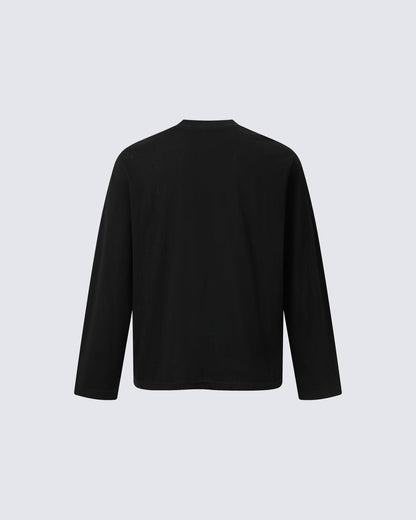 Graphic Printed Long Sleeve T-Shirt