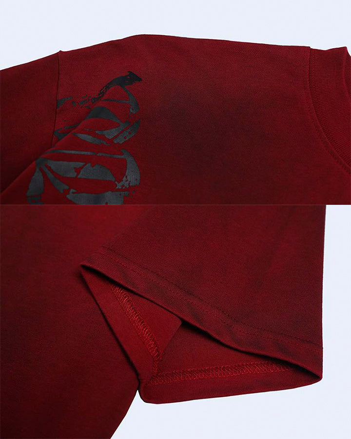 Vintage Dirty Spray Graphic Short Sleeve