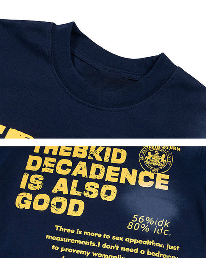 American Street Style Graphic Print T-Shirt