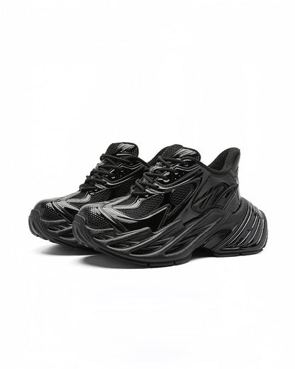 Mecha-Style Height-Increasing Chunky Sneakers
