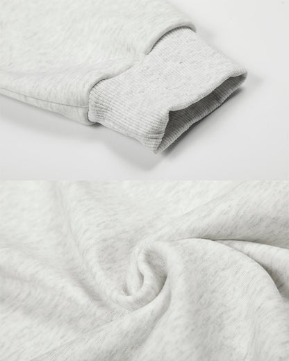 Winter New Full-Face Hooded Zip Sweatshirt