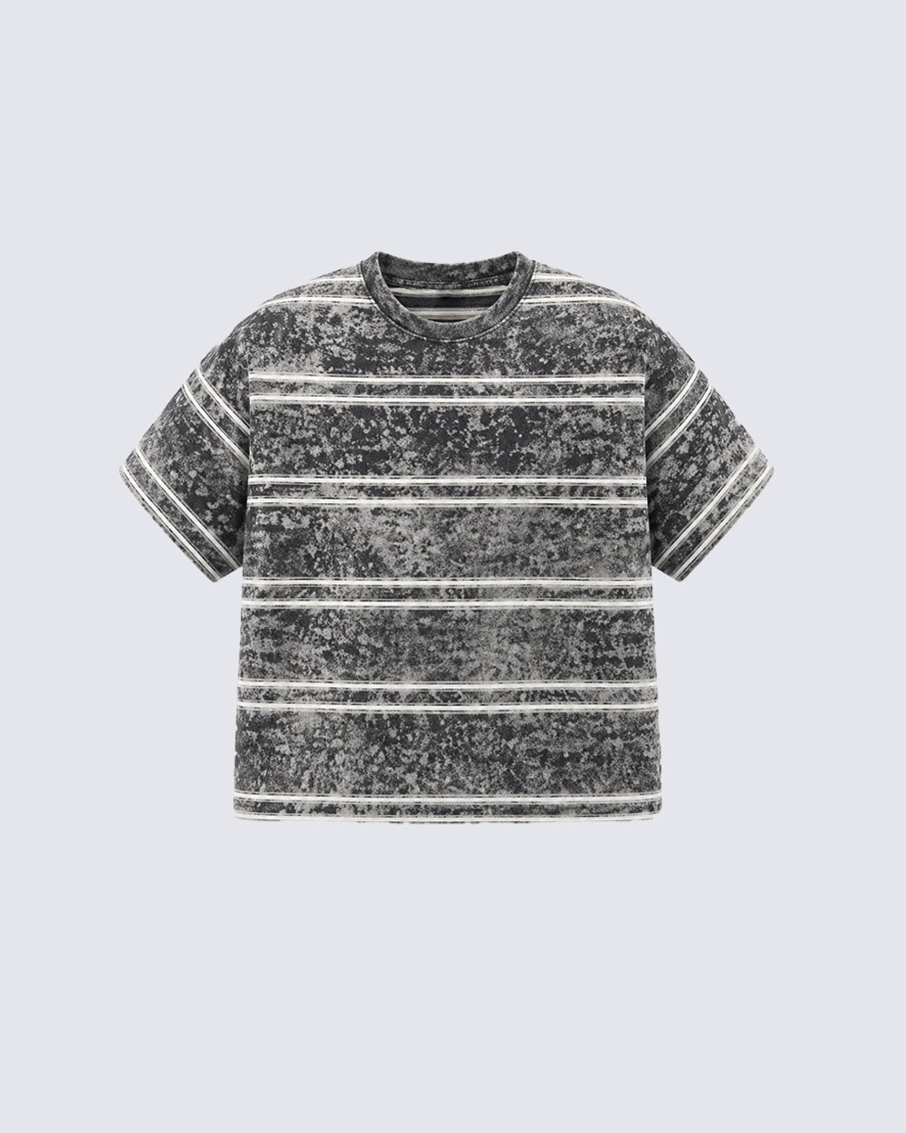 Vintage Washed Stripe Oversized Tee
