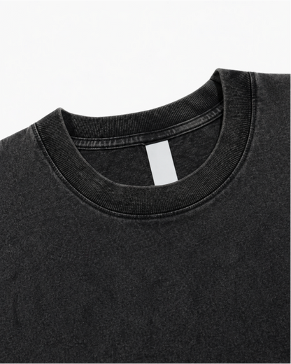 Vintage Star Ring Cowboy Graphic Washed Tee