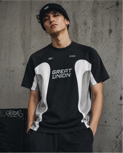 Dynamic Curve Panel Athletic Tee