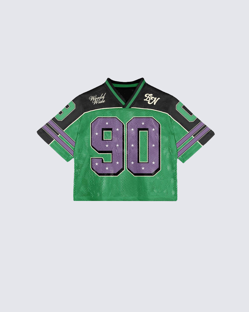 Sport Mesh Number Graphic Jersey Tee