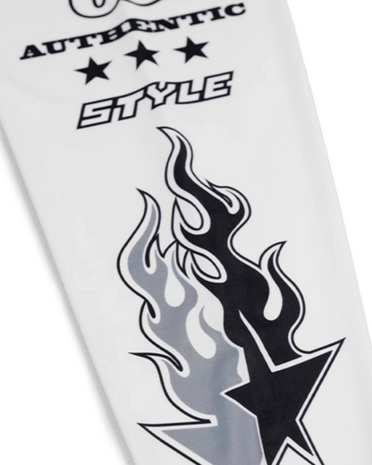 Street Graphic Print Long Sleeve Tee