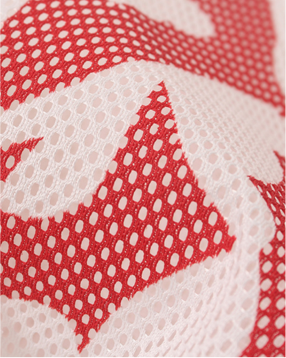 Breathable Mesh Graphic Street Tee