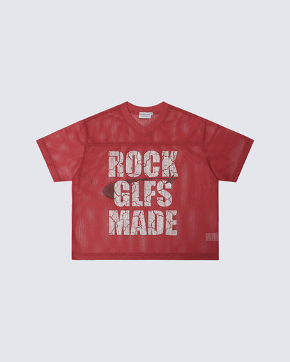 Vintage Mesh Graphic Jersey New