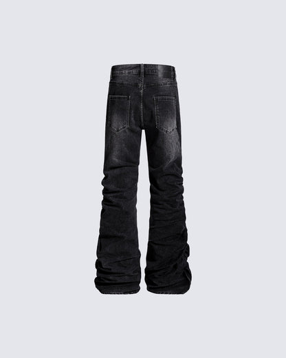 Loose Casual Distressed Denim Pant