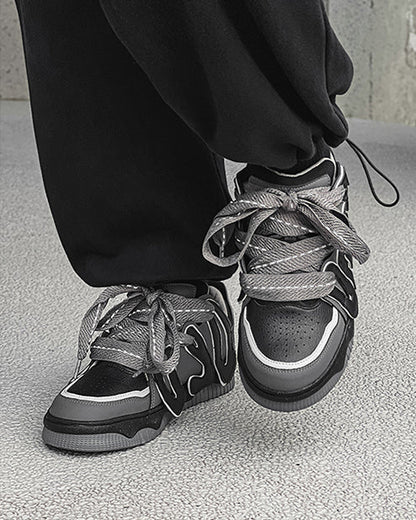 Stylish Chunky Sole Sneakers