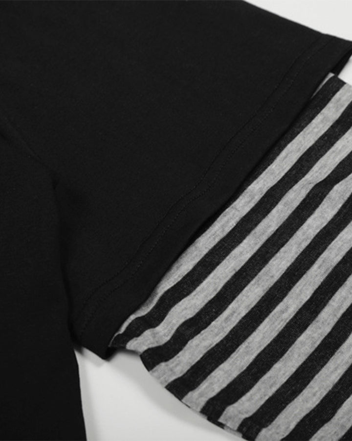American Vintage Layered Long Sleeve T-Shirt