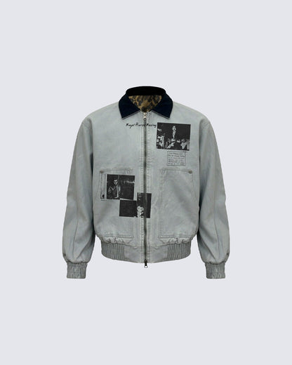 Washed Canvas Heavy Duty Workwear Jacket