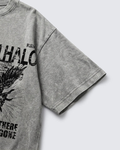 American Washed Graphic Oversized T-Shirt