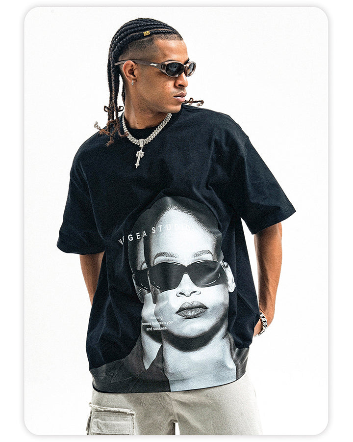 New Wasteland Style Graphic T-Shirt