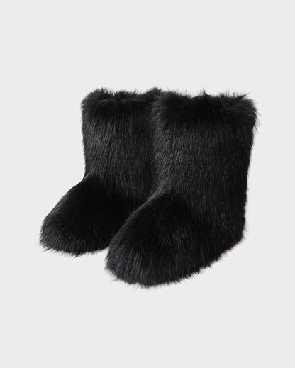 KIIKIO Fuzzy Snow Boots