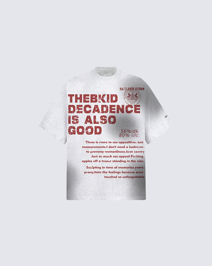 American Street Style Graphic Print T-Shirt