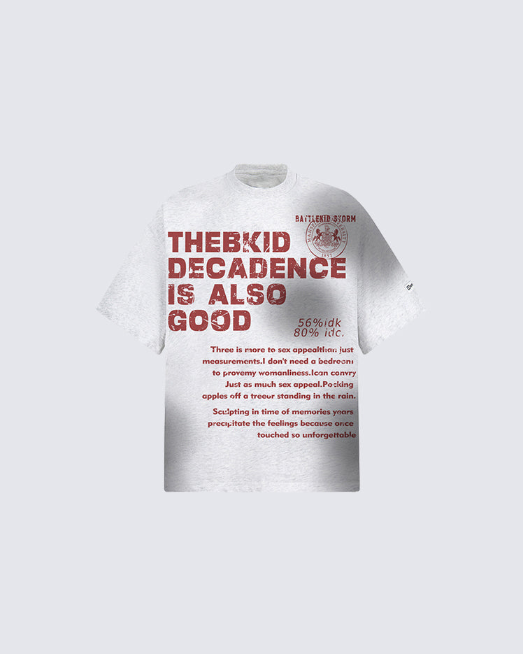 American Street Style Graphic Print T-Shirt