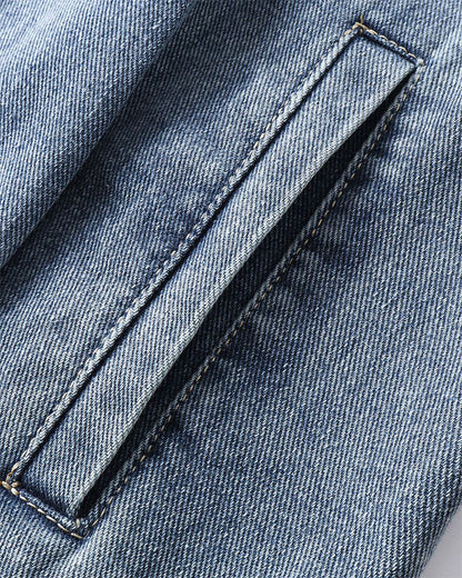 Autumn New Denim Motorcycle Jacket