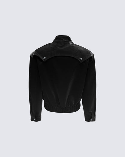 European-American Retro Dark Buckle Jacket