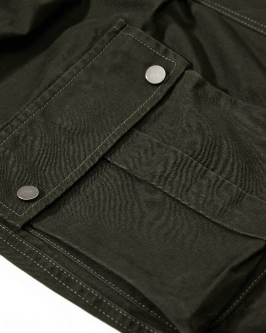 Loose Fit Vintage Utility Trousers