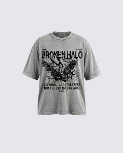 American Washed Graphic Oversized T-Shirt